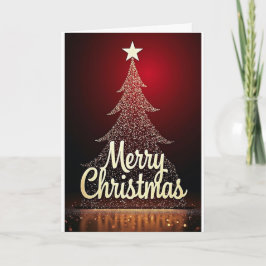 Sparkle Lights Tree – Christmas Card Kaart