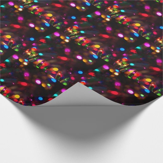 Sparkle Lights verpakkingspapier Cadeaupapier (Hoek)