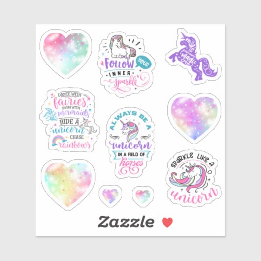 Sparkle like a unicorn sticker (Vel)