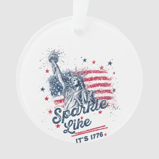 Sparkle Like It's 1776, Patriotic Design, American (devant)