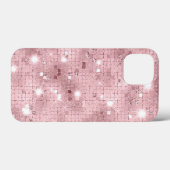 Sparkle Luxury Pink Case-Mate iPhone Case (Achterkant (horizontaal))
