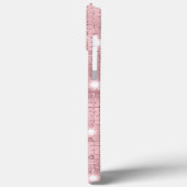 Sparkle Luxury Pink Case-Mate iPhone Case (Achterkant / Links)