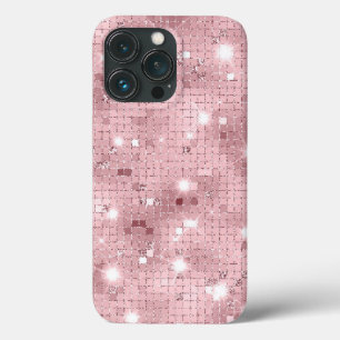 Sparkle Luxury Pink iPhone 13 Pro Hoesje