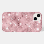 Sparkle Luxury Pink Case-Mate iPhone Case (Achterkant (horizontaal))