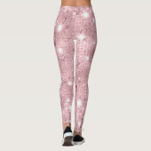 Sparkle Luxury Pink Leggings (Achterkant)