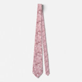 Sparkle Luxury Pink Stropdas (Voorkant)