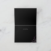 Sparkle Mask & Bow Masquerade Dank u kaart (Binnen)