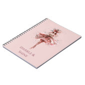 Sparkle meisje in jurk notitieboek (Linkerzijde)