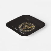 Sparkle Menorah Hanukkah Papieren Bordje (Gebogen)