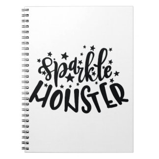 Sparkle Monster Halloween Notitieboek