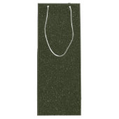 Sparkle Moss Wine Gift Bag –  Wijn Cadeautas (Achterkant)