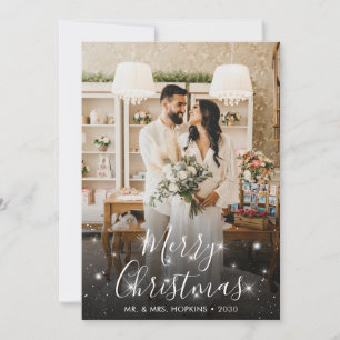 Sparkle Photo Mariage de vacances Faire-part