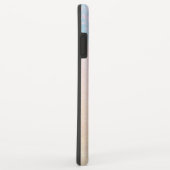 *~* Sparkle Pink Blue Glitter Mermaid Initiaal Case-Mate iPhone Case (Achterkant/rechts)