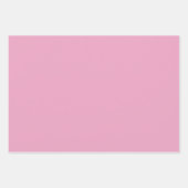 Sparkle Pink Gold Glam Eenhoorn Verjaardag Inpakpapier Vel (Voorkant 3)