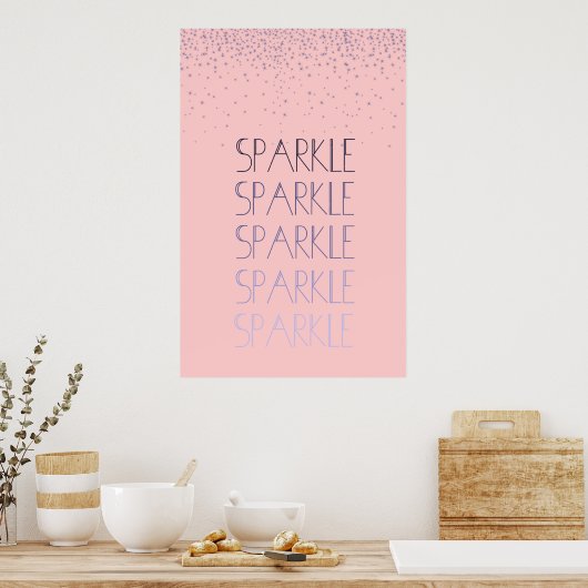 Sparkle Poster (Keuken)