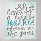 Sparkle Poster (Voorkant)