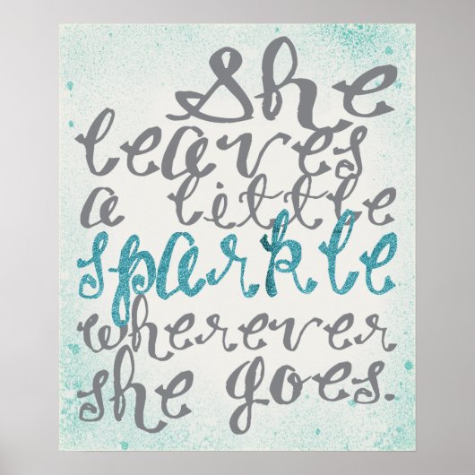 Sparkle Poster (Voorkant)