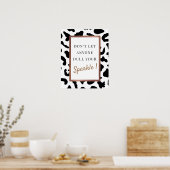 Sparkle | Poster Motivation Moderne (Cuisine)