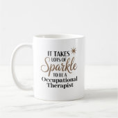 Sparkle Quote Gift voor ergotherapeut Koffiemok (Links)