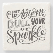 Sparkle Quote Onderzetter (Voorkant)