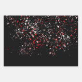 Sparkle red pink inpakpapier vel (Voorkant 3)