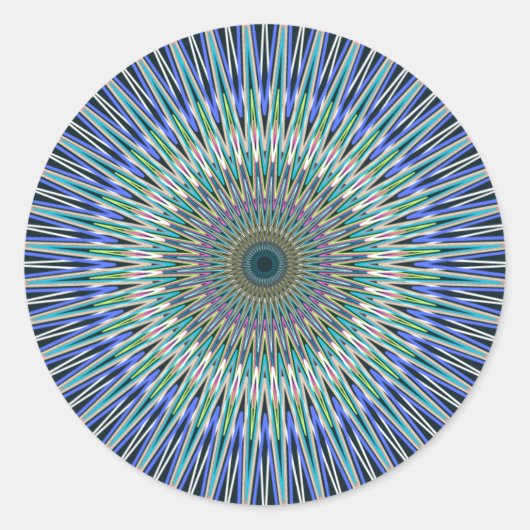 Sparkle Ronde Sticker (Voorkant)