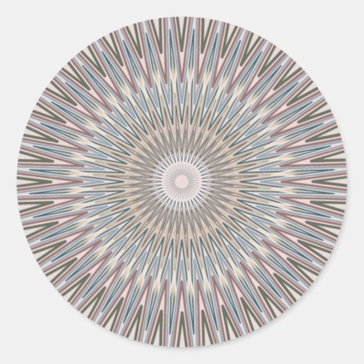 Sparkle Ronde Sticker (Voorkant)