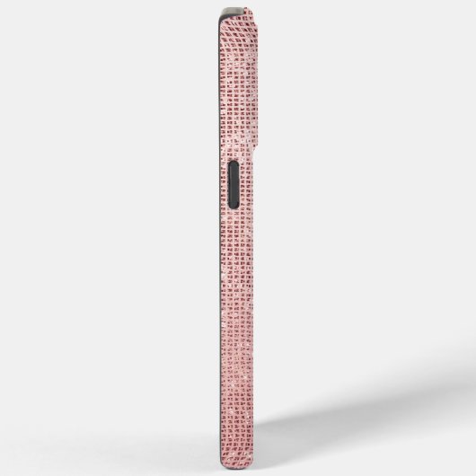 Sparkle Roos Goud Glam Bruin Glitter Case-Mate iPhone Case (Achterkant / Rechts)