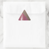 Sparkle & Shine Driehoek Sticker (Tas)
