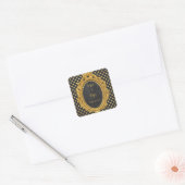 Sparkle & Shine Stickers/Envelopverbinding Vierkante Sticker (Envelop)