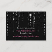 Sparkle & Shine: Visitekaartjes (Achterkant)
