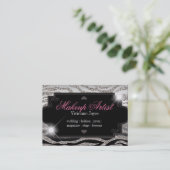 Sparkle & Shine Zebra: Visitekaartjes (Staand voorkant)