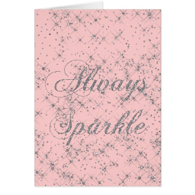 Sparkle Silver Glitter (Voorkant)