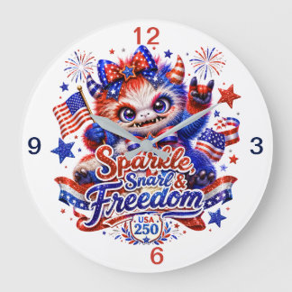 Sparkle, Snarl, Freedom (aandenken) Grote Klok