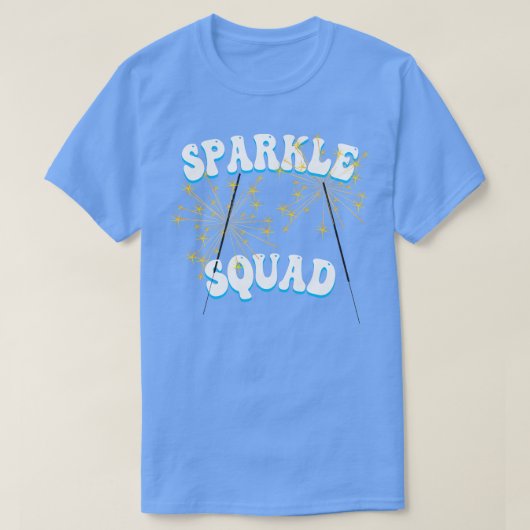 Sparkle Squad 4 juli Amerikaanse Onafhankelijkheid T-shirt (Design voorkant)