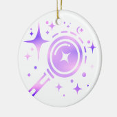 Sparkle Stars, baken van het onbegrensde digitale Keramisch Ornament (Links)