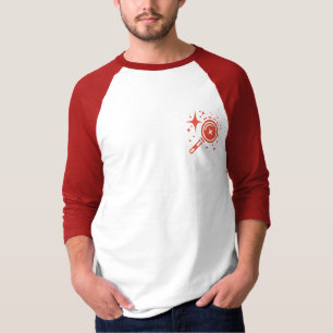 Sparkle sterren, baken van het grenzeloze digitale t-shirt