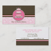 Sparkle & Stippen Cake Bakery: Visitekaartjes (Voorkant / Achterkant)