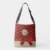 Sparkle & Structure: Diamond Tas met Glittery Mo (Voorkant)