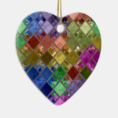 Sparkle Tiles Mosaic Art Keramisch Ornament (Rechts)