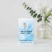 Sparkle Tooth Logo | Tandarts Visitekaartje (Staand voorkant)