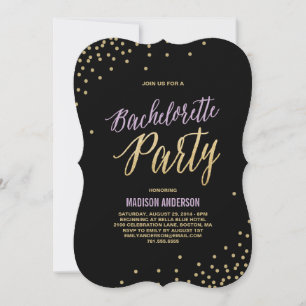 Sparkle Uitnodiging Bachelorette
