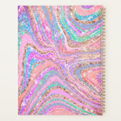 Sparkle unicorne arc-en-ciel marbling art (Dos)