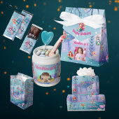 Sparkle Zeemeerminnen Verjaardags Cadeaupapier