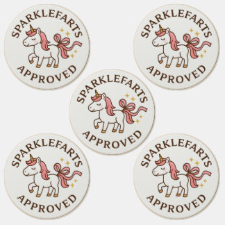Sparklefarts Étiquettes approuvés - CherryBombCo