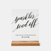 Sparkler send off Wedding  (Recto)