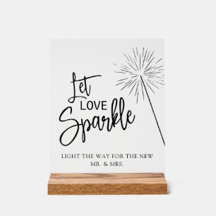 Sparkler Sendoff, Allumer le chemin, signe Mariage