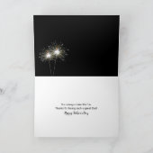 Sparkler Text voor Pa Kaart (Binnen)