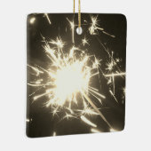 Sparklers Fire Keramisch Ornament (Rechts)