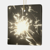 Sparklers Fire Keramisch Ornament (Links)